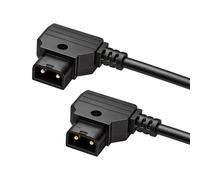 HangTon Dtap P-tap Cable de extensión de alimentación macho para IDX SmallRig Anton-Bauer V-Mount Gold Mount batería, luz de video LED, monitor de campo, 2 m