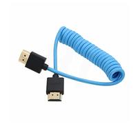 HangTon HDMI 4K 120p 8K 30p, cable trenzado para Atomos, Portkeys, Feelworld, Blackmagic, monitor, con CAM, Sony, Canon R5, Nikona, cámara, tipo A, HDMI 2.1
