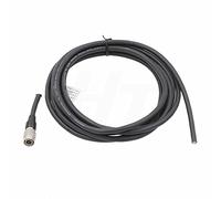 HangTon Hirose HR10A-7P-6P - Cable volador macho de 6 pines a extremo abierto para instrumento de topografía Nikon Topcon Trimble Sokkia Pentax (recto 6 pines, 2 m)