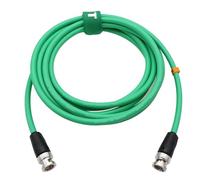 HangTon HT 12G 4K crudo SDI cable coaxial de vídeo BNC a BNC Canare LV-61S 75 ohmios para el monitor de la cámara flexible blindado 3M Verde