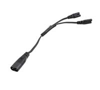 HangTon IEC320 C8 a 2x C7 Figura 8 para ordenador portátil PS4 LED electrodomésticos de 12".