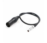 HangTon Lbus XLR 4 Pin Cable de alimentación para cforce Mini Plus Motor ARRI Master Grips OCU-1 cmotion Zoom 80cm