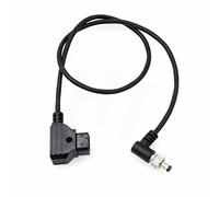 HangTon Lectrosonics Receptor D-tap Bloqueo de barril DC Cable de alimentación en ángulo recto Dispositivos de vídeo PIX-E7 Monitor Cable de alimentación