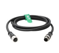 HangTon Livox M12 - Cable de extensión de conector de aviación, codificado A, 12 pines macho a hembra para sensor DJI Mid-360 Mid-70 Avia Tele LiDAR, 1 m