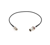 HangTon Mini SDI DIN1.0/2.3 a SDI estándar BNC hembra cable adaptador para Blackmagic RG174/U 75 ohmios (60 cm, DIN 1.0/2.3 a BNC)