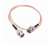 HangTon Monitor de cámara macho BNC a macho BNC 3G SDI Cable de vídeo para Blackmagic, blindado delgado RG179 75 Ohm (80cm)