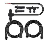 HangTon NMEA 2000 Kit de inicio de red, cable de caída de columna vertebral, terminador, conector T, cables de alimentación para Lowrance, Garmin, Airmar, Maretron, Raymarine, Simrad, Navico,