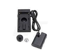 HangTon NP-F970 - Adaptador de placa a batería falsa LP-E6N para cámara Blackmagic BMPCC 6K/4K Canon R6 R5 5D Mark IV, 6D, D Mark II