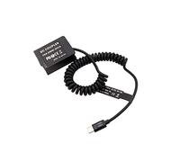 HangTon Power Bank QC PD 9V USB-C - Batería falsa para cámara Panasonic G5 G7 G80 G99 FZ2500 FZ300 Sigma FP DMW-DCC8 DMW-BLC12