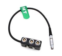 HangTon Power Splitter Cable Box RS 3 pines macho a 1 x 0B 2 pines 2 x Fischer RS 3 pines hembra