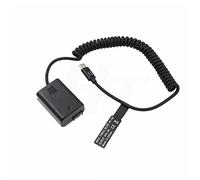 HangTon QC PD USB C NP-FW50 batería ficticia para cámara Sony A7 A7II A7S A7SII A7R A7R2 A6500 A6300 A6000 A5100 NEX