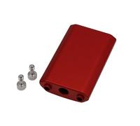 HangTon Ronin 2 Gimbal Inclinación Eje Jaula Brazo Extensor Bloque de Extensión 60 mm para DJI ARRI Alexa Venecia Paquete de Cámara Superior, 3/8-16 Cables Tornillo M3 Rojo