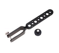 HangTon Ronin - Soporte de extensión de brazo inclinable de cardán para DJI Teradek Bolt Bond Vaxis receptor transmisor de transmisión de video, 1/10.2 cm-20 3/20.3 cm-16 roscas M3, color negro