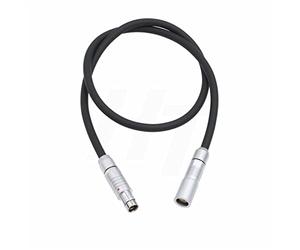 HangTon RS 3 Pin Cable de extensión para Sony Venice Arri Alexa Red DSMC2 Camera Tilta Trigger Box Fischer 24V de alimentación iniciar detener 18"