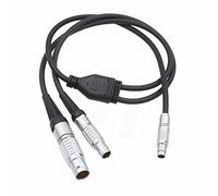 HangTon RS 3 Pin Power Y-Cable para cámara Alexa Preston Micro Force V+F 10 Pin a Heden M26T Motor analógico 4 Pin 1.2M
