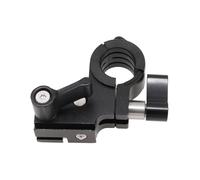 HangTon Soporte de abrazadera de varilla de 15 mm y 19 mm para montaje de motor de lente ARRI Hi-5, cforce mini RF, cmotion cPRO, CLM-5, WCU-4, color negro