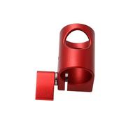 HangTon Soporte de montaje de abrazadera de varilla de 19 mm, tornillo de 3/8 pulgadas para Sony ARRI RED lente de cámara motor inalámbrico Follow Focus (rojo)