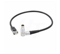 HangTon Teradek COLR - Cable Ethernet RJ45 Cat5e a ARRI Alexa Mini cámara conector de 10 pines (40 cm, rotación de ángulo recto de 10 pines)