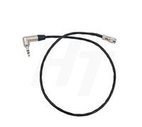 HangTon Timecode - Cable de cable para cámara réflex digital UltraSync ONE DIN1.0/2.3 a 90º 3.5mm (45 cm)