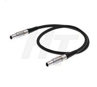 HangTon Timecode - Cable de sincronización de 5 pines a 5 pines para cámara ARRI Alexa, Ambient NanoLokit, Dispositivos de sonido 688 702T (recto)