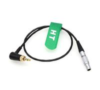 HangTon Timecode Sync para Deity TC-1 a ARRI Alexa Mini LF RED Cámara de sonido Ambient Audio Recorder, Bloqueo de 3,5 mm TRS a Straight 5 Pin 12"