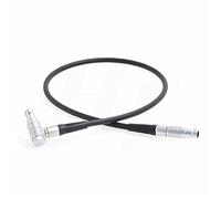 HangTon Trinity Rigs - Cable de alimentación para monitor transvideo Starlite, ángulo recto de 5 pines a recto de 2 pines