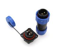 HangTon TY20 2 Pin 25A Aviación Impermeable Conector de alimentación, Macho Hembra Enchufe zócalo, Tornillo de cableado para la energía Solar al Aire Libre del Dispositivo de Camiones