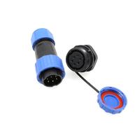 HangTon TY20 6 Pin 5A Conector a Prueba de Agua, M20 x 1.5, Tornillo de cableado sin Soldadura de desconexión rápida de energía al Aire Libre del Dispositivo de automoción