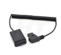 HangTon V-Mount Battery D-Tap to NP-FW50 DC Coupler Dummy Battery para Sony A7 A7SII A7RII A6300 A6500 A5100 NEX Camera