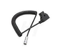 HangTon V-MOUNT D-Tap - Cable de alimentación en espiral de 5 pines para monitor PortKeys LH5H LH5P