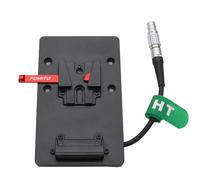 HangTon V-Mount V-Lock - Placa de batería para cámara DJI Ronin 4D, conector hembra de 6 pines, 10 cm