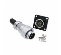 Hangton ws16 9 Pin Aircraft Circular Power Connector Heavy Industry Metal Corrosion Resistance 18 AWG 5a Line