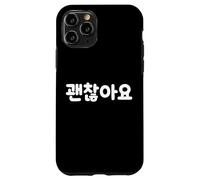 Hangul - Linda y Divertida Palabra Coreana It's Okay Carcasa para iPhone 11 Pro