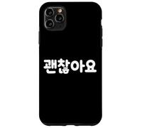 Hangul - Linda y Divertida Palabra Coreana It's Okay Carcasa para iPhone 11 Pro MAX