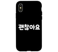 Hangul - Linda y Divertida Palabra Coreana It's Okay Carcasa para iPhone X/XS