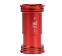 HANHEFLY BB386 EVO PF30 ALEAY Bike Bike Bottom Soporte Accesorio de Servicio Long Time 2 Colores Diferentes para FS Rotor Spindle Bankset Negro Rojo (Petirrojo)