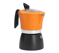 HANHEFLY Cafetera moca de aluminio para rico sabor italiano viajar delicioso