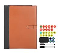 HANHEFLY Tablero de fútbol Plegable Estrategia portátil de Estrategia magnética Kit con Borrador de lápiz
