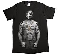 Hanhen Trump Nation Inked Up Tattoo Presidential Candidate Donald Trump T-Shirt XX-Large,Black