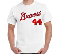 Hank Braves - Camiseta Blanca 3XL