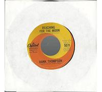 HANK THOMPSON - twice as much/ reaching for the moon CAPITOL 5071 (45 single vinyl record)