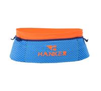 HANKER Riñonera Running Deportiva Unisex - Cinturón Porta Móvil, Geles, Llaves y Botella 500 ml - Ideal para Correr, Trail, Gimnasio y Ciclismo