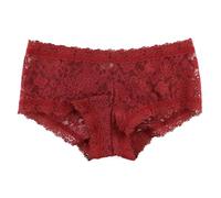 Hanky Panky Boyshort - Bragas Mujer en Encaje Elástico, Braguitas Mujer Algodón y Nailon