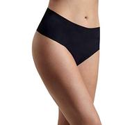 Hanky Panky Breathe High-Waist Thong, L, Black