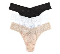 Hanky Panky Original Rise Three Pack - Negro, Blanco, Chai