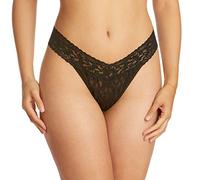 Hanky Panky Signature Lace Low Rise Thong Tanga, Black, Talla única para Mujer