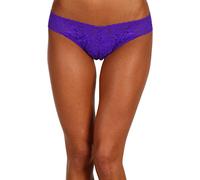 Hanky Panky Signature Lace Original Rise Thong, One Size, Electric Purple