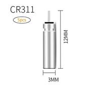 Hankyky CR-311/CR-322/CR-425/CR-435 - Juego de 5 Pilas de Flotador de Pesca para Aparejos electrónicos, CR-311-5pcs