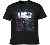HANLINMY A Day to Remember Homesick Men's T-Shirt Unisex Tees Black XL