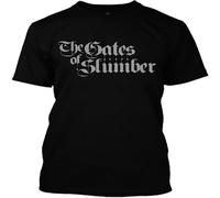 HANLINMY Best to Buy Dark The Gates of Slumber Art Music Epic American T Shirt Black M
